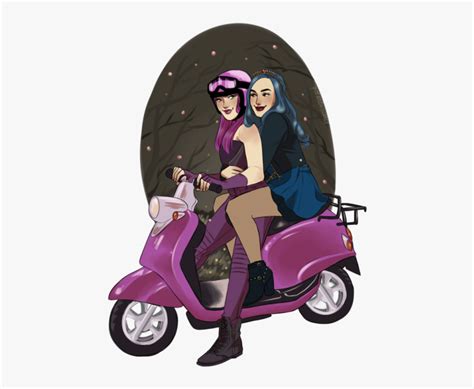 Mal And Evie Fan Art, HD Png Download , Transparent Png Image - PNGitem