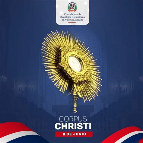 Corpus Christi 2023 - Consulado de la República Dominicana en Valencia