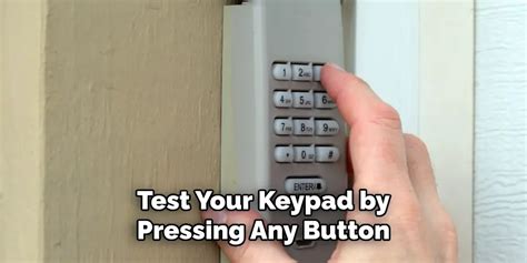 how to change the battery in a garage door keypad