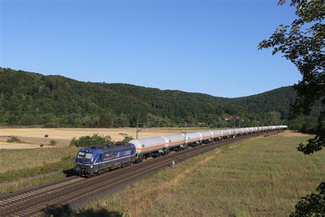 Von Rtb Cargo Mit Druckgaskesselwagen Aus Gem Nden Kommend Am