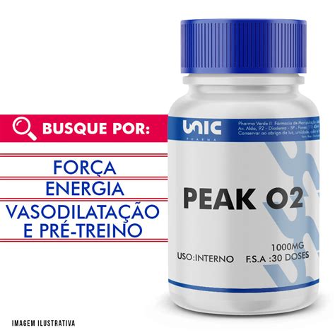 Peak O2 1000mg 30 Doses Unicpharma