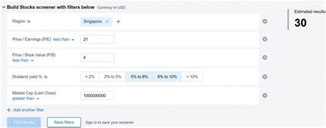 Screening For Dividend Stocks Using Yahoo Finance Stock Screener - My ...