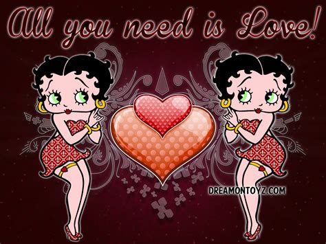 Betty Boop Valentine Wallpaper