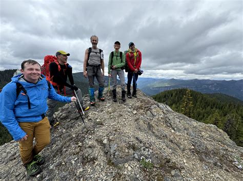 Winter Scramble North Slide Mountain — The Mountaineers