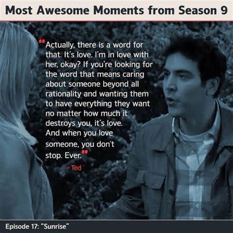 Ted Mosby Quotes About Love Imogen Martguerita