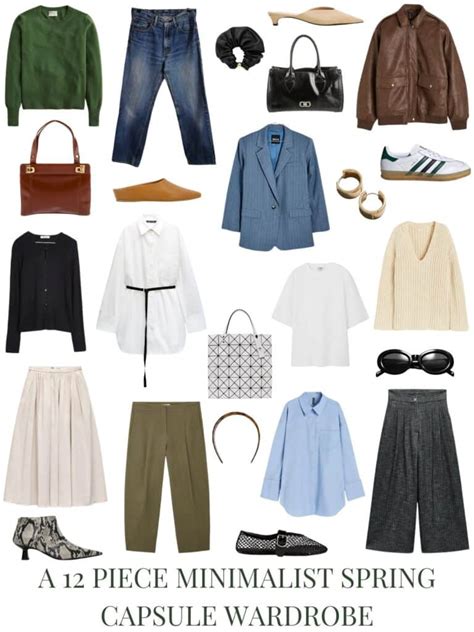 A 12 Piece Minimalist Spring Capsule Wardrobe Livelovesara