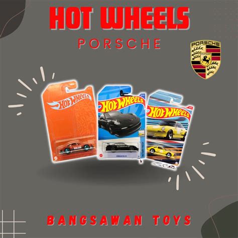 Hot Wheels Porsche Series Shopee Malaysia