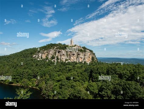 Skytop Tower at Mohonk, New York State Stock Photo - Alamy