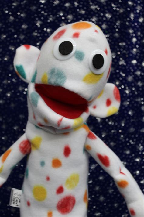 Polka Dots Naked Puppet Limited Edition Etsy