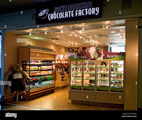 Rocky Mountain Chocolate Factory Shop At Chicago Ohare Airport