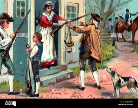Call To Arms American Revolution Citizen Soldiers Prepare To Fight