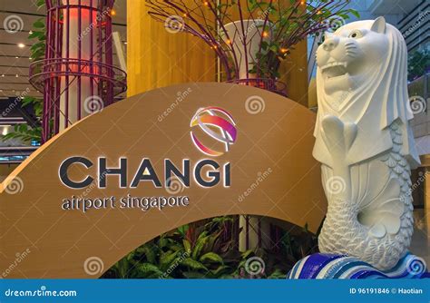 Singapore Changi Airport Coach Editorial Image