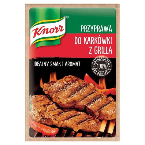 Knorr Przyprawa Do Kark Wki Z Grilla G Zakupy Online Z Dostaw Do