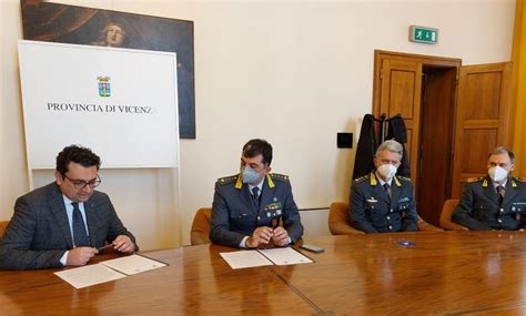 Vicenza Pnrr Protocollo Di Intesa Tra La Provincia E GdF Contro Le Truffe