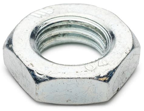 Гайка шестигранная низкая с мелким шагом резьбы М16х1.5 DIN 439B ...