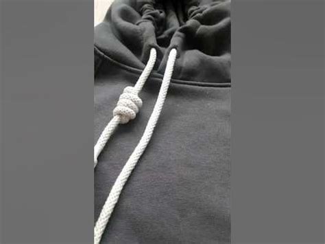Як зав'язати шнурок на худі? Спосіб, як вкоротити шнурок #лайфхаки # ...