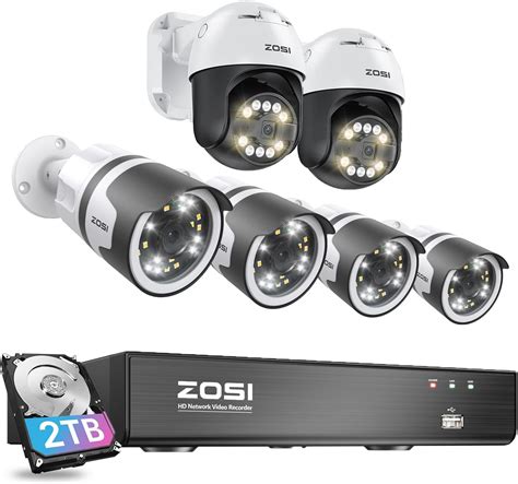 Amazon ZOSI 8MP 4K 8CH PoE Security Camera System 16CH