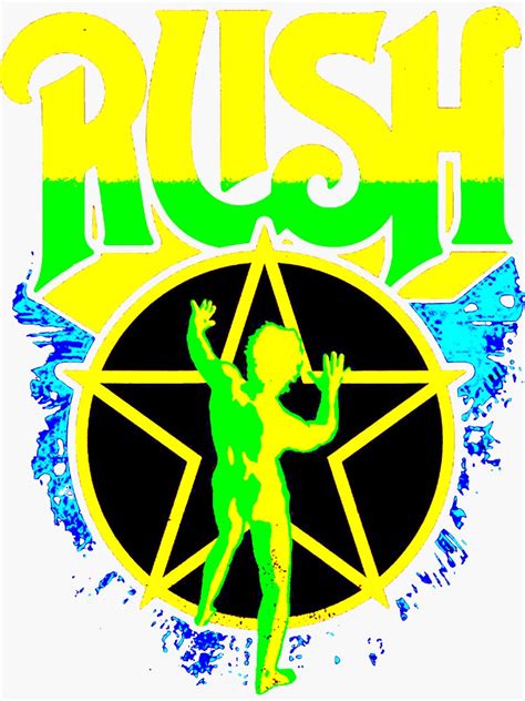 Rush Band Sticker By Alf88 Redbubble