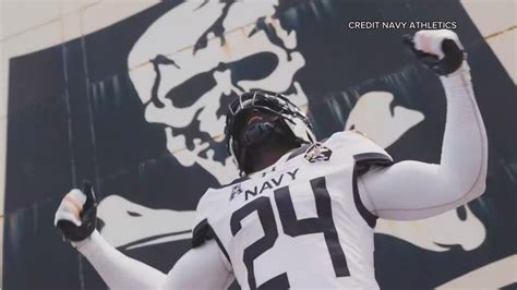 Navy honors Jolly Rogers with new Army-Navy Game uniforms | wusa9.com