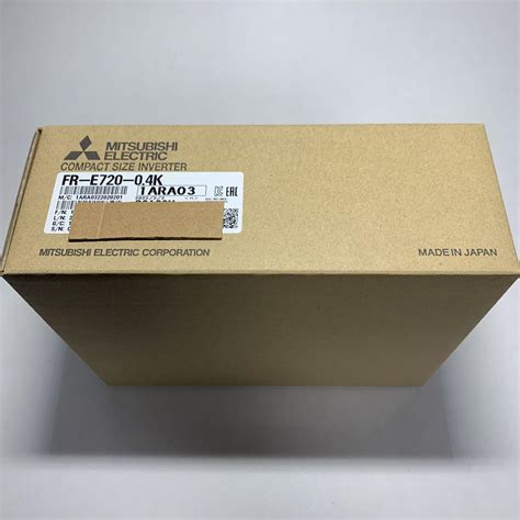 新品未開封 三菱電機 Fr E720 04k 1台 インバータ メルカリ