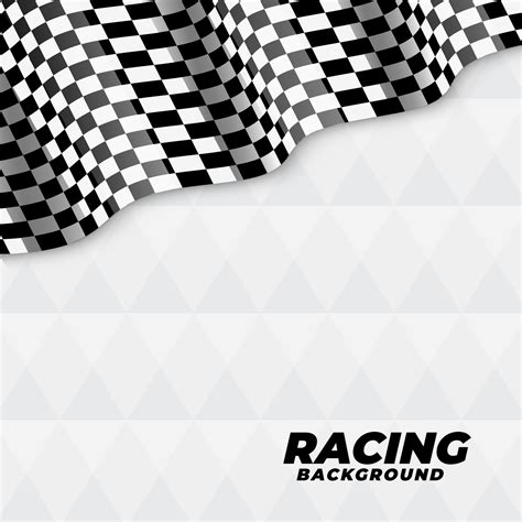 Wavy Checkered Racing Flag Speed Background 9213277 Vector Art At Vecteezy