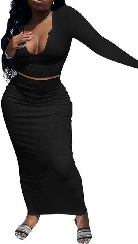 Alllife Sexy Skirt And Top Set Two Piece Outfits For Women Skims Dupes