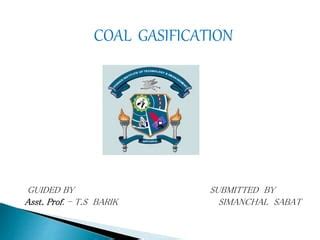 Coal gasification | PPT