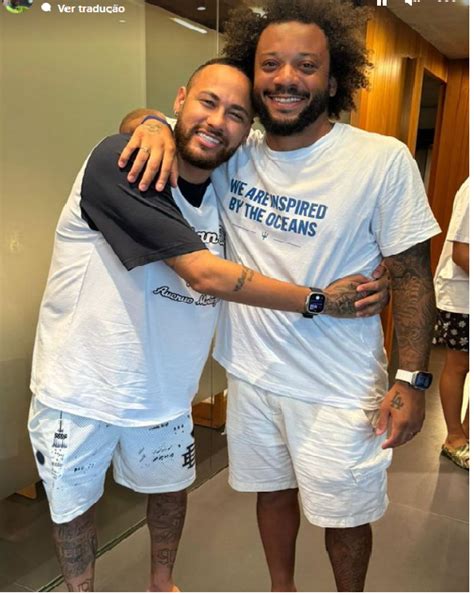 Neymar Registra Reencontro Marcelo E Revela Aposta Que Costumavam