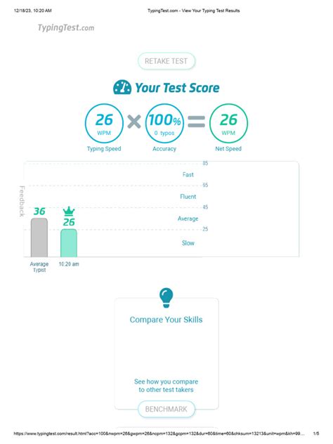 View Your Typing Test Results | PDF | Text | Human Communication