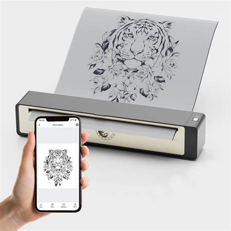 Amazon Wireless Tattoo Thermal Printer Tattoo Stencil Printer