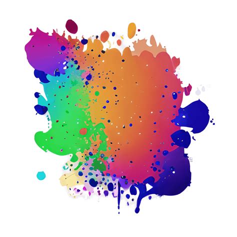 Paint Splash Splatter Afbeelding Creative Fabrica