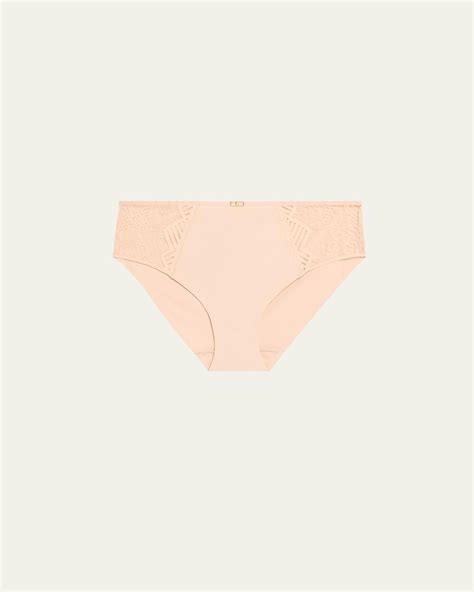 Chantelle Lace Paneled Bikini Briefs Smart Closet