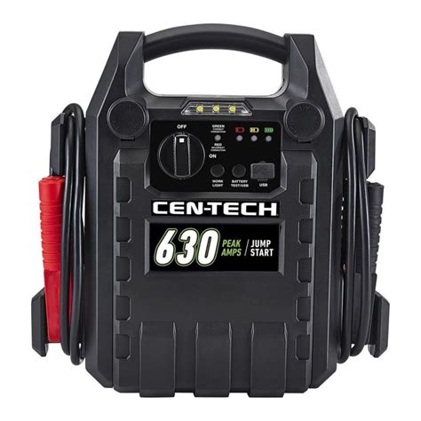 Buy Cheaper Cen Tech 630 Peak Amp Portable Jump Starter And Power Pack
