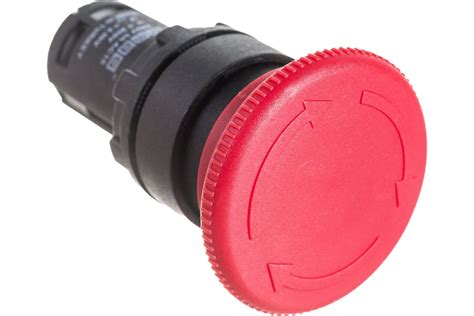 Кнопка аварийного стопа Emas 240В, 0,3А. 1НЗ MB200E - выгодная цена ...