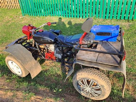 Продам квадрик, двигатель новый 9 л.с., на нем можно везде на охоту, в ...