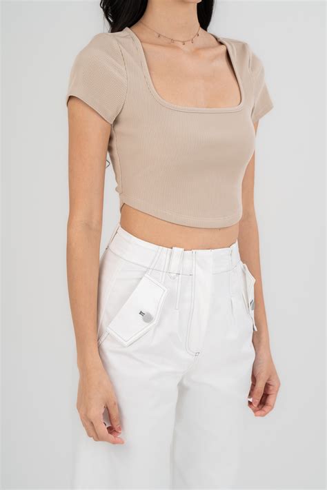 Rhonda Top In Nude Blair Wears