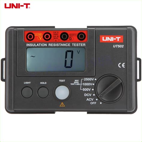 Pcs Uni T Ut Megger Lcd Multi Function Insulation Resistance Tester