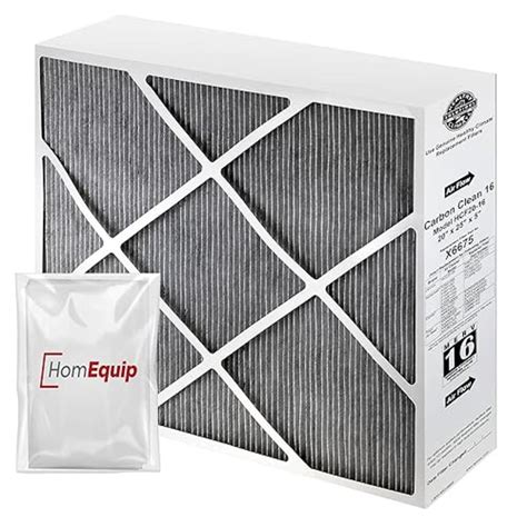 Homequip Lennox 20x25x5 Furnace Filter X6675 Filter Replacement Merv