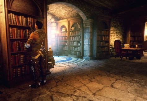 Skyhold Library Audio Atmosphere Library Abandoned Library Fantasy