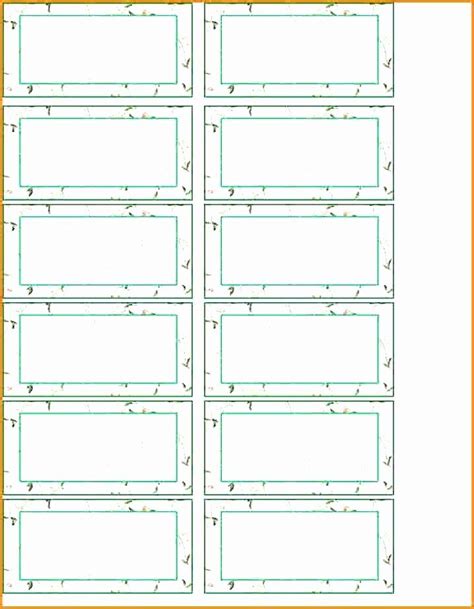 Avery Template 5366 Word Download The Templates Art