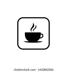 Coffee Cup Icon Coffee Cup Sign Stock Vector (Royalty Free) 1410842306 ...