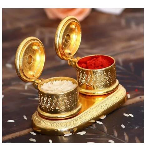 Brass Kumkum Box For Puja At Best Price In Mumbai Id