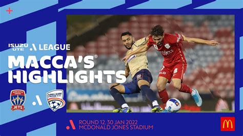 Newcastle Jets V Adelaide United Macca S Extended Highlights Isuzu