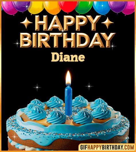 🎉 Happy Birthday Diane  🎂 Funny And Personalized Animated Wishes