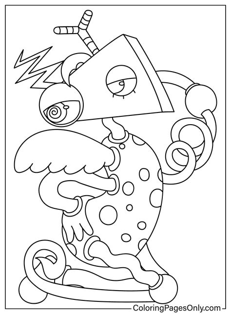 20 Zooble Coloring Pages Free Printable Pdf And Online Coloring