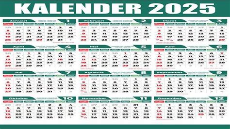 Kalender 2025 Terbaru Lengkap Daftar Libur Ada Yang Istimewa Di Maret