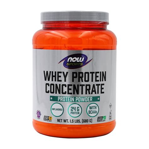 【楽天市場】★楽天Now Foods公式販売店★ ホエイプロテイン コンセントレイト パウダー 無味 680g ナウフーズ【Now Foods ...