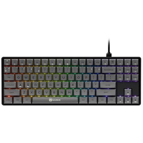 Gamiac TKL G Black RGB Hot Swap Mechanical Keyboard Kailh Red BIG W