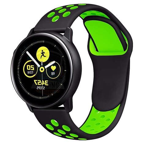 Pulseira Silicone Sport Furadinha Compatível Galaxy Watch Active 1