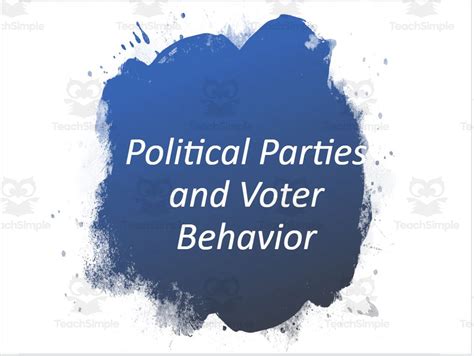 Political Parties: AP Government by Teach Simple